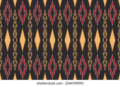 Resumen de diseño de patrones geométricos étnicos para el fondo.Norteamericano,Diseño de estilo mexicano para el fondo,vector,ilustración,tela,ropa,alfombra,textil,envoltura,batik,bordado