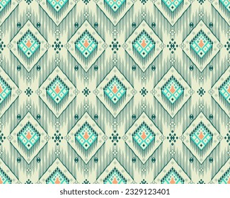 diseño de patrones geométricos étnicos abstractos para fondo o fondo