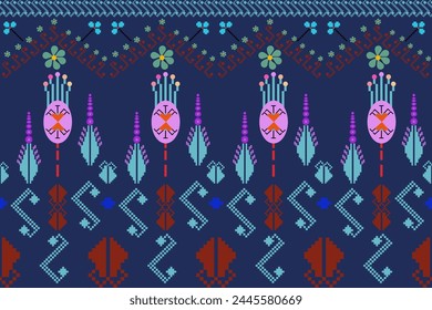 Abstract ethnic geometric pattern design for background or wallpaper.
Figure tribal embroidery. Indian, Scandinavian, Gypsy, Mexican, folk pattern.

