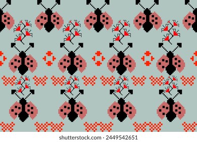 Abstractas diseño de patrón geométrico étnico para fondo o Fondo de pantalla.
Figura bordado tribal. indio, escandinavo, gitano, mexicano, patrón folclórico.