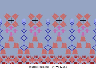 Abstract ethnic geometric pattern design for background or wallpaper.
Figure tribal embroidery. Indian, Scandinavian, Gypsy, Mexican, folk pattern.