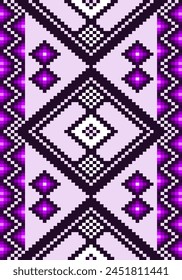 Abstract ethnic geometric pattern design for background or Wallpaper 
Festive Sweater Design. Seamless Knitted Pattern, Geometric Ethnic Pattern Design 