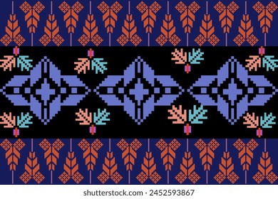 Abstract ethnic geometric pattern design for background or wallpaper.
Figure tribal embroidery. Indian, Scandinavian, Gypsy, Mexican, folk pattern.