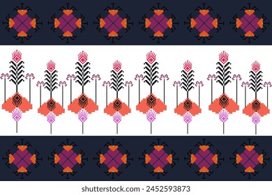 Abstractas diseño de patrón geométrico étnico para fondo o Fondo de pantalla.
Figura bordado tribal. indio, escandinavo, gitano, mexicano, patrón folclórico.