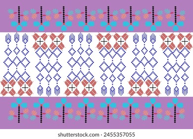 Abstract ethnic geometric pattern design for background or wallpaper.
Figure tribal embroidery. Indian, Scandinavian, Gypsy, Mexican, folk pattern.