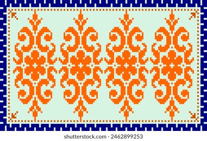 Abstract ethnic geometric pattern design for background or Wallpaper,abstract,geometric,pattern,ethnic,fabric,striped,Native,flower,demark,rug carpet,tribal,