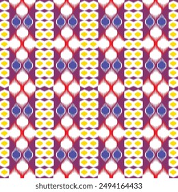 Abstract ethnic geometric pattern design for background or Wallpaper.Patola, Sari, Dupatta, Vyshyvanka, rushnyk, dupatta, Clothing, fabric, batik, Knitwear, Embroidery, Ikkat,