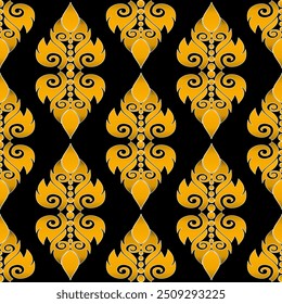 Abstract ethnic geometric pattern design for background or Wallpaper.Seamless pattern for fabric print cloth dress carpet curtains and sarong
