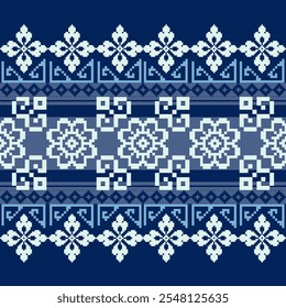 Abstract ethnic geometric pattern design for background or wallpaper Seamless pattern in tribal,folk embroidery,and Mexican style.Aztec geometric art ornament print.Design for carpet,wallpaper, clothi