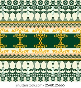 Abstract ethnic geometric pattern design for background or wallpaper Seamless pattern in tribal,folk embroidery,and Mexican style.Aztec geometric art ornament print.Design for carpet,wallpaper, clothi