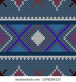 Abstract ethnic geometric pattern design for background