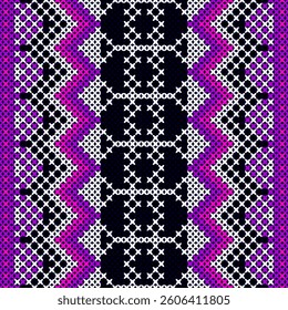 Abstract ethnic geometric pattern design for background or Wallpaper.