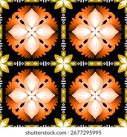 Abstrakte ethnische geometrische Muster Design für Hintergrund oder Wallpaper.