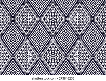 Abstract ethnic geometric pattern design for background or wallpaper. 