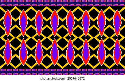 Abstract ethnic geometric pattern, print, border,tradition, seamless pattern