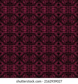abstract ethnic geometric pattern vector seamless background