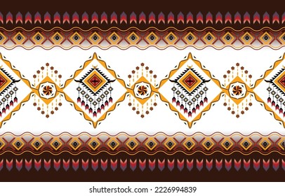 Abstract ethnic geometric pattern vector. Native African American Mexican Aztec motif and bohemian pattern vector elements. designed for background, wallpaper, print, wrapping,tile.vector Aztec motif 