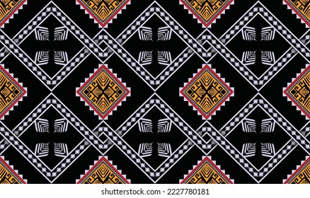 Abstract ethnic geometric pattern vector. Native African American Mexican Aztec motif and bohemian pattern vector elements. designed for background, wallpaper, print, wrapping,tile.vector Aztec motif 