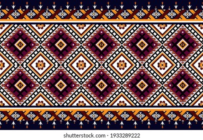 Abstract ethnic geometric pattern,print,border,tradition,ethnic oriental floral seamless pattern,illustration,Gemetric ethnic oriental ikat pattern traditional