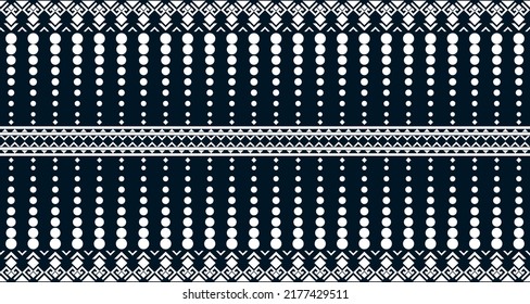 Resumen diseño de patrones de impresión geométrica étnica que repite textura de fondo en blanco y negro. EP.75.Huella de adorno vintage. Ideal para tejidos y textiles, papel pintado, embalaje