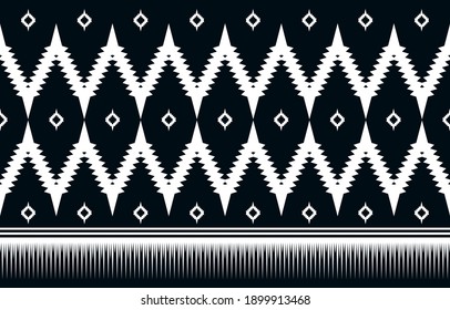 Abstract ethnic geometric seamless pattern vector design illustration for background, wallpaper, art print, textile, cloth design, fabric