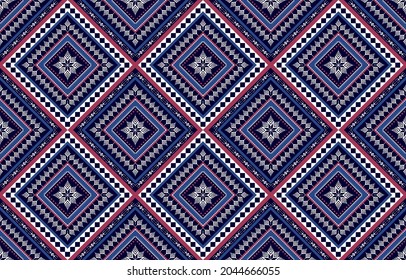 Patrón geométrico étnico sin costura diseño tradicional para fondo, ilustración, papel pintado, envoltura, tela, textil, publicación, mexicano, indio, azteca