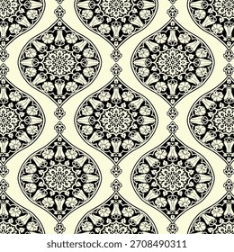 Diseño geométrico Abstractas del patrón inconsútil étnico para el fondo o el Fondo de pantalla.
