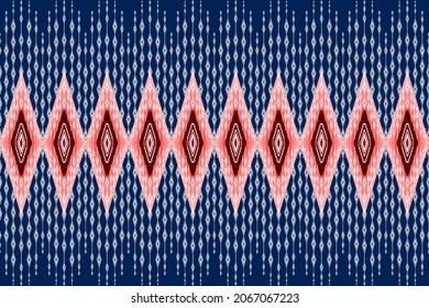 diseño abstracto de patrones geométricos tradicionales para el diseño de fondo o de papel de pared para tela, alfombra, papel de pared, ropa, envoltura, tela
