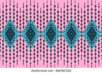 abstract ethnic geometric traditional pattern design for background or wallpaper design for fabric,  carpet ,wallpaper, clothing, wrapping, fabric
