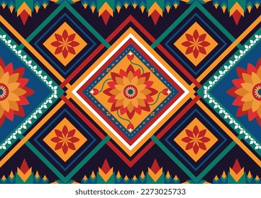 Abstract ethnic geometric,oriental,tribal,seamless pattern, graphic design for print ,gift, wrapping paper, carpet,wallpaper, clothing, wrap, fabric, cover textile