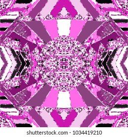 Abstract ethnic hand-drawn background