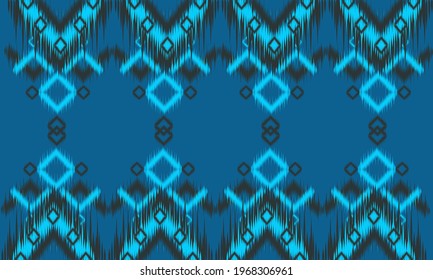 Abstract ethnic ikat chevron pattern background. ,carpet,wallpaper,clothing,wrapping,Batik,fabric,Vector illustration.embroidery style.