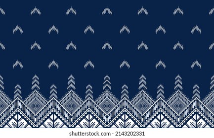 Resumen del origen étnico de los ikat chevron patrón. 
,alfombra,papel pintado,ropa,envoltura,Batik,tela,Ilustración vectorial.estilo bordado.
