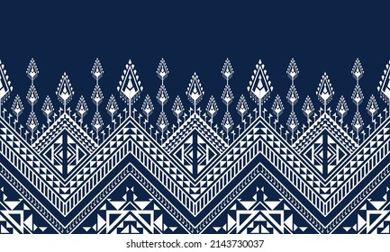Resumen del origen étnico de los ikat chevron patrón. 
,alfombra,papel pintado,ropa,envoltura,Batik,tela,Ilustración vectorial.estilo bordado.
