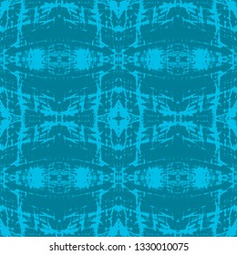 Abstract ethnic ikat pattern background Traditional pattern on the fabric in Indonesia and other Asian countries