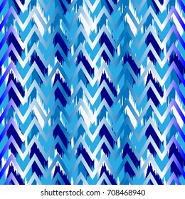 Abstract ethnic ikat pattern background Traditional pattern on the fabric in Indonesia and other Asian countries