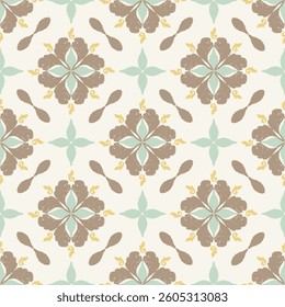 Abstract ethnic ikat pattern traditional, embroidery style. Design for background, carpet, wallpaper, clothing, wrapping, Batik, fabric, Vector illustration and curtain.