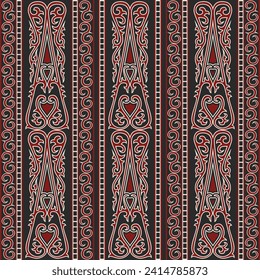 abstract ethnic indonesian batik pattern 124