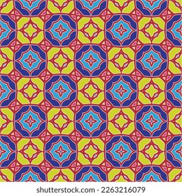 Resumen de la etnia ornamental sin costuras. Perfecto para la moda, el diseño textil, la tela con una temática tierna, el papel de pared, el papel envolvente y la decoración de la casa.