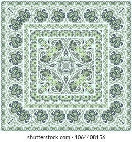 Abstract ethnic ornamental vector background