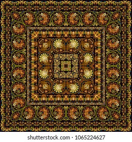Abstract ethnic ornamental vector background