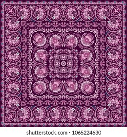 Abstract ethnic ornamental vector background