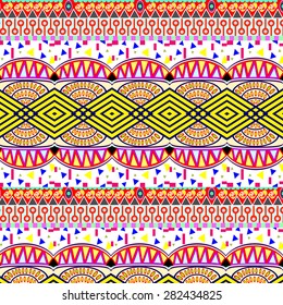 Abstract Ethnic Ornate Background For Design