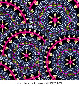 Abstract Ethnic Ornate Background For Design