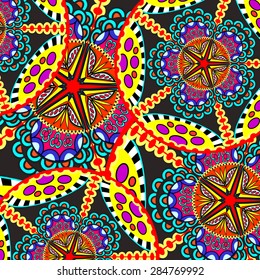 Abstract Ethnic Ornate Background For Design