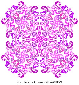 Abstract Ethnic Ornate Background For Design