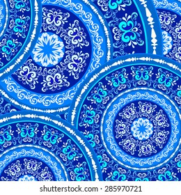 Abstract Ethnic Ornate Background For Design. Mandala Design
