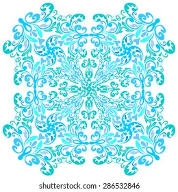 Abstract Ethnic Ornate Background For Design