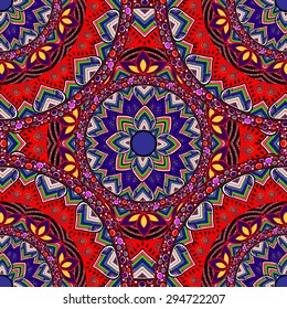 Abstract Ethnic Ornate Background For Design