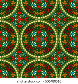 Abstract Ethnic Ornate Background For Design